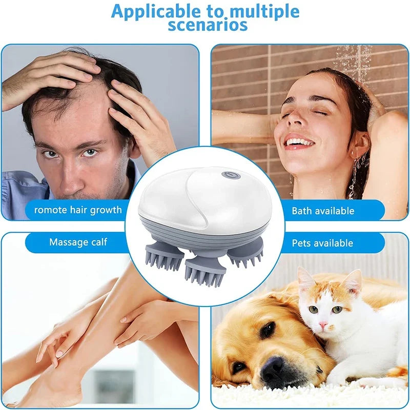 Electric Pet Massager for Dogs and Cats – Stress Relief Tool